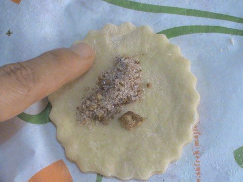 طرز تهیه قطاب گردویی 