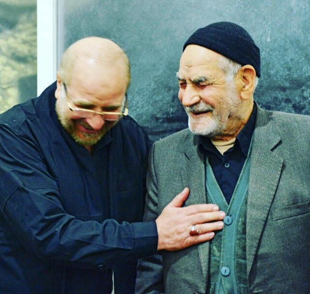 عکسی که قالیباف از پدرش منتشر کرد