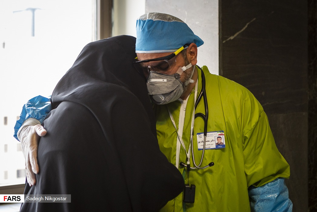 روز پدری متفاوت برای پزشک بخش قرنطینه کرونا