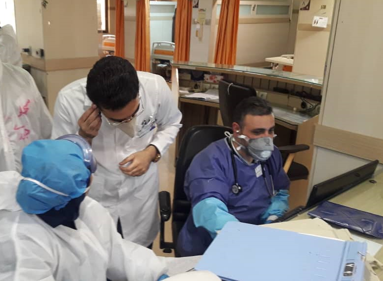 روز پدری متفاوت برای پزشک بخش قرنطینه کرونا روز پدری متفاوت برای پزشک بخش قرنطینه کرونا