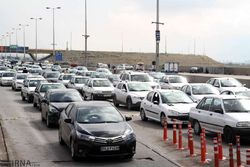 ترافیک سنگین و نیمه سنگین در آزاد راه تهران – کرج