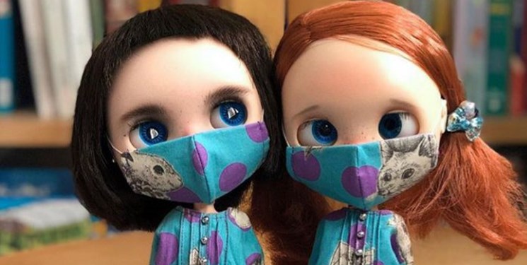 عروسک ماسک دار