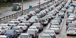 ترافیک سنگین در آزادراه تهران-قم