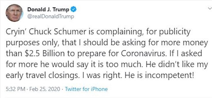 توییت ترامپ