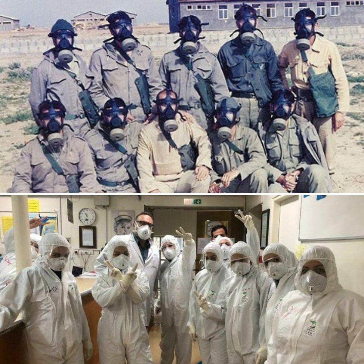 لباس رزم این روزهای ایران 