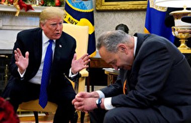 دعوای ترامپ و شومر بر سر کرونا