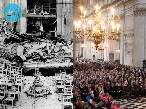 ۸ ساختمان مشهور در سراسر جهان که پس از یک فاجعه بزرگ بازسازی شدند