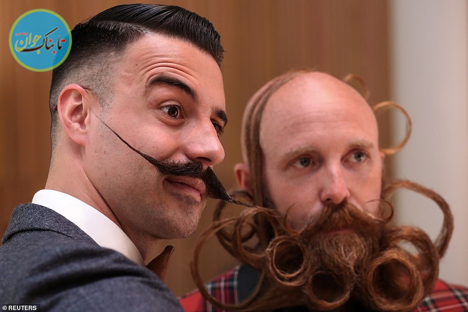 مسابقه عجیب‌ترین ریش و سبیل‌های جهان در بلژیک + تصاویر