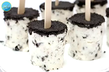 آموزش تهیه کیک به شکل بستنی+ فیلم