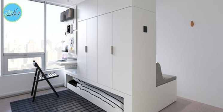 بزرگ شدن فضای زندگی با مبلمان رباتیک