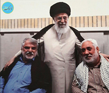 عکس کمتر دیده شده از رهبرانقلاب و جانبازان هشت سال دفاع مقدس.