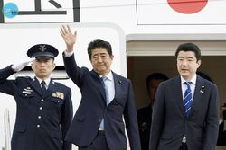 استقبال رسمی از نخست وزیر ژاپن+فیلم