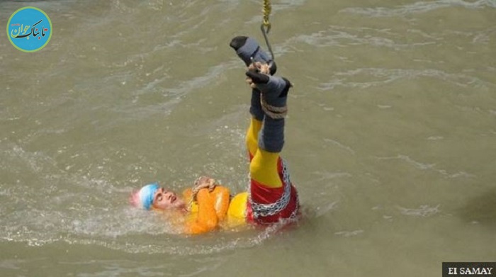 غیب شدن ناگهانی یک شعبده‌باز هندی!