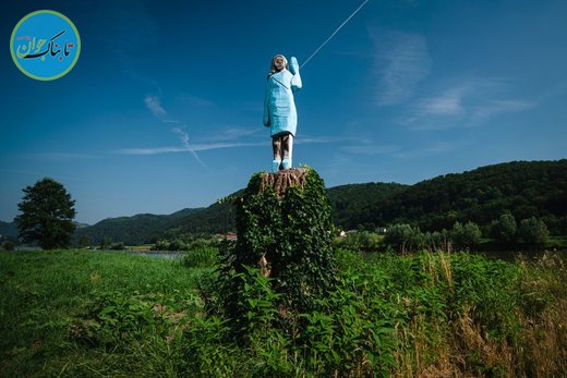 مجسمه پرحاشیه ملانیا ترامپ در اسلوونی!+ تصاویر