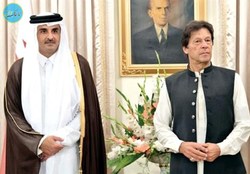 هدایای جالبی که امیر قطر و نخست‌وزیر پاکستان به هم دادند