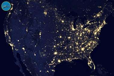 از ایستگاه فضایی به زمین نگاه کنید