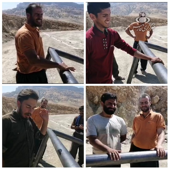 چالش «حرارت» جهادگران برای ساخت زمین فوتبال