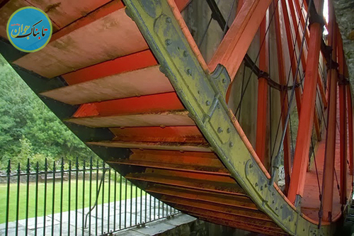 بزرگترین چرخ آبی جهان که هنوز کار می‌کند+ عکس