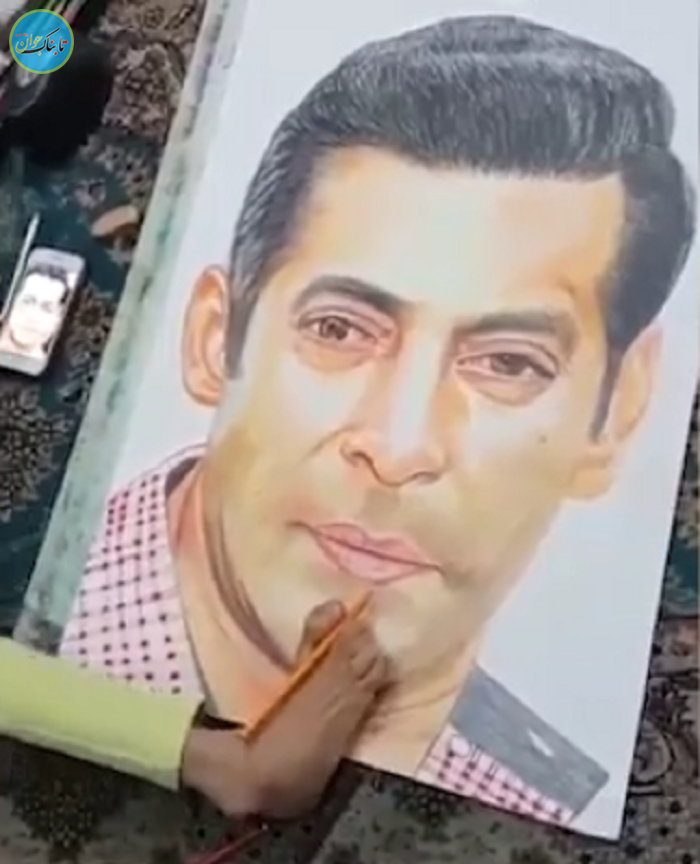 پیام تشکر سلمان خان از دختر هنرمند ایرانی+ عکس