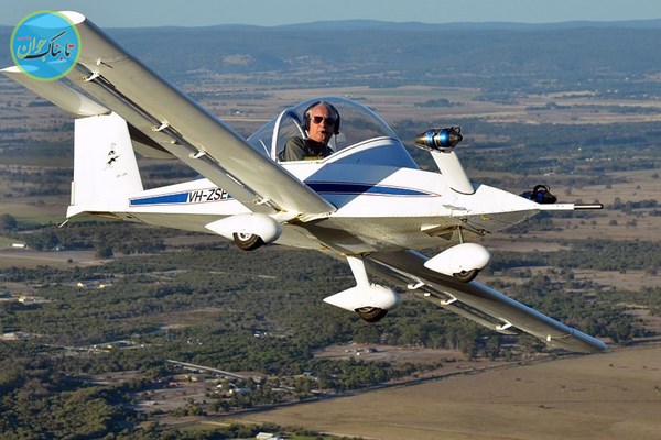 پرواز با کوچک‌ترین هواپیمای جهان +فیلم و عکس