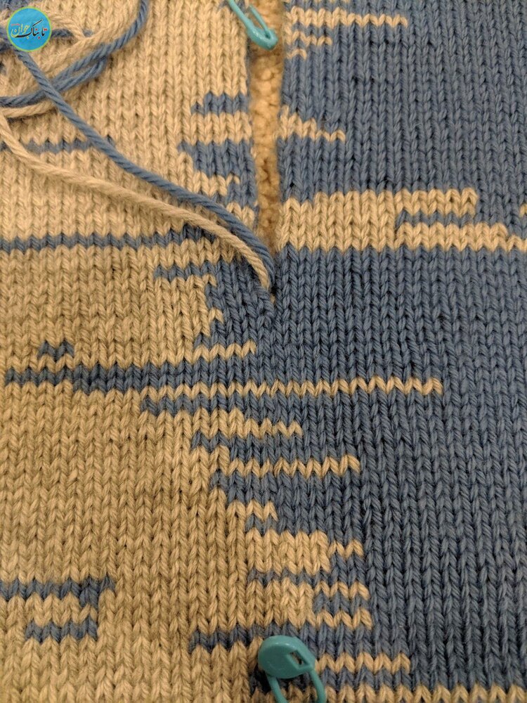 پدری خواب کودکش را بافت!