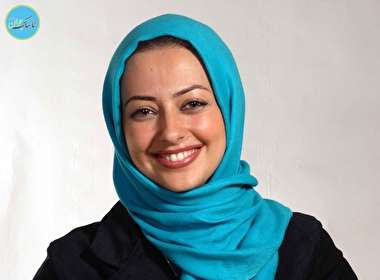 تعجب نفیسه روشن با دیدن عکس خود در لندن + عکس