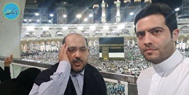 بازخوانی تیتراژ یوسف پیامبر توسط کریم منصوری در کنار کعبه + فیلم