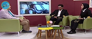 روایت خلبان زن ایرانی از تشویق مسافران + فیلم