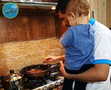 آشپزی وزیر ارتباطات در روز جمعه + تصاویر