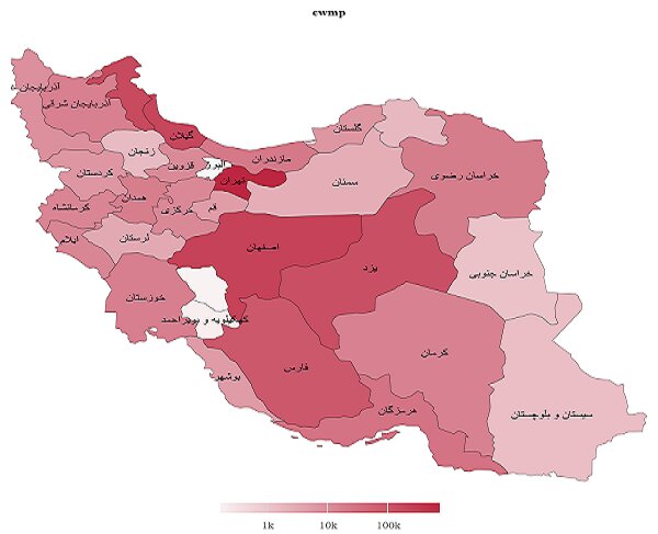 نقشه ایران