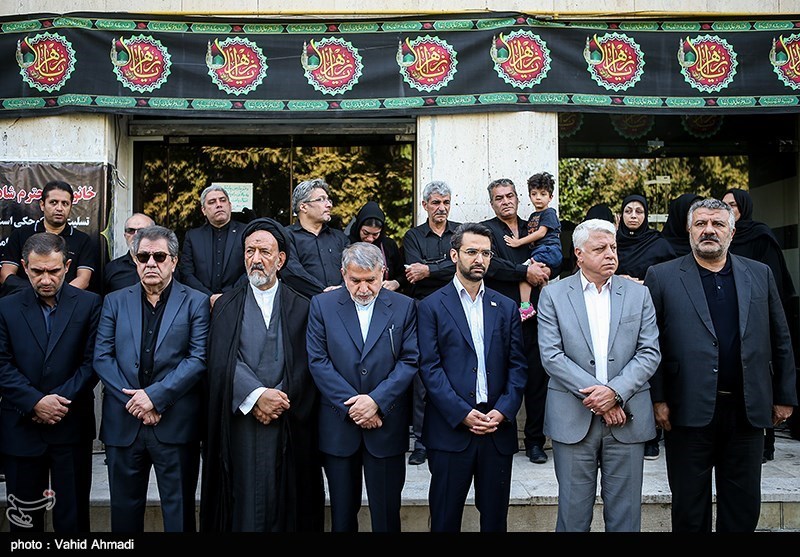 مراسم تشییع مهدی شادمانی با حضور چهره ها