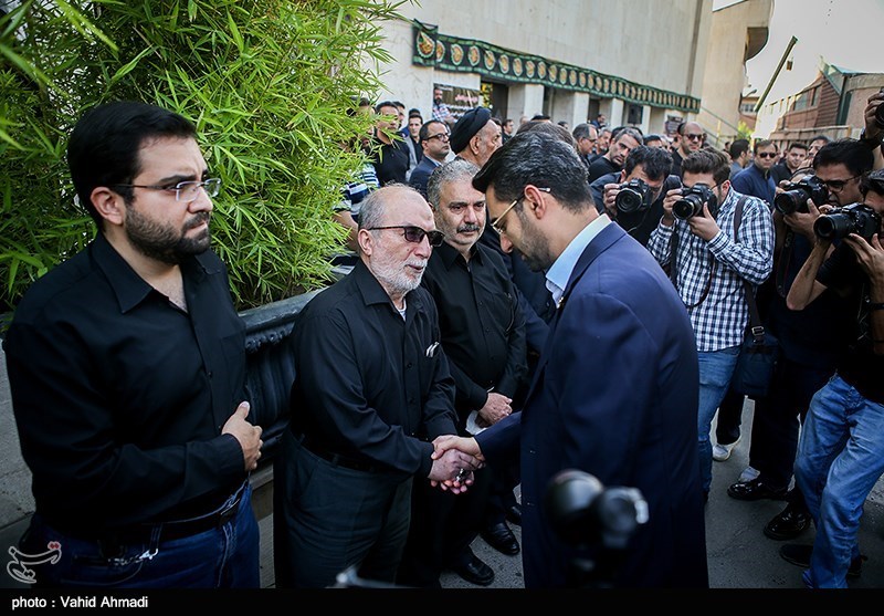 مراسم تشییع مهدی شادمانی با حضور چهره ها
