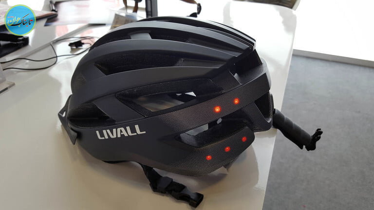کلاه ایمنی هوشمند برای دوچرخه سواران
