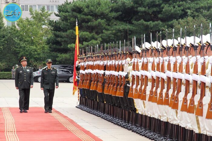 احترام نظامی چین به سرلشکر باقری 