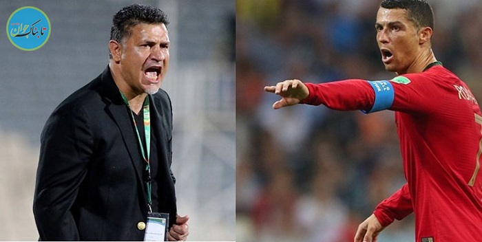 علی دایی و رونالدو