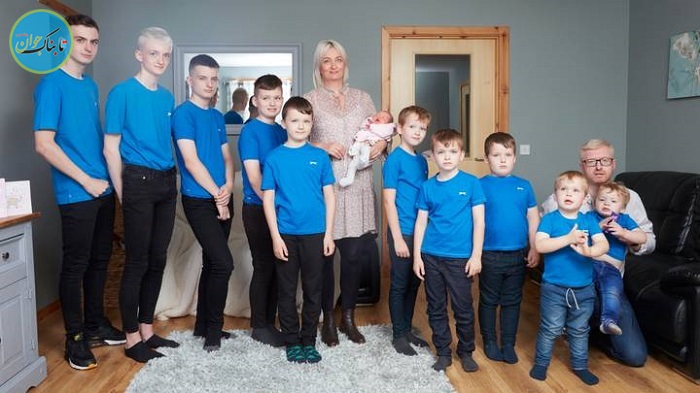 خانواده پرجمعیت انگلیسی