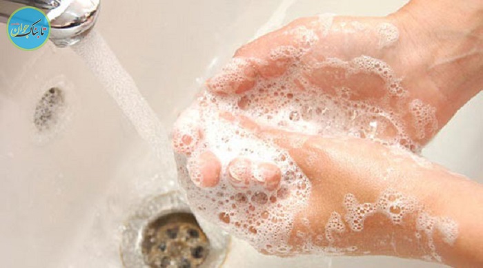 شستن دست ها