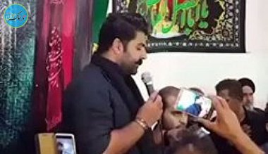 مداحی حماسی بهنام بانی در روز عاشورا + فیلم