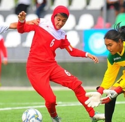 قهرمانی جهانی دختران فوتبالیست زیر ۱۵ سال ایران