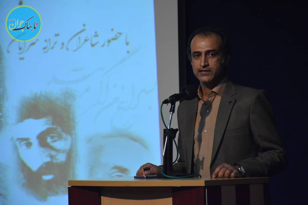 حمیدرضا امیر افضلی در نشست کانون ادبی نفس