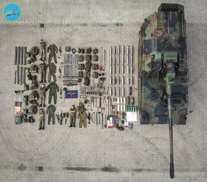 چالش عکس هوایی با تجهیزات کاری