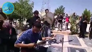 ماجرای مراسم خاکسپاری عجیب و غربب چه بود؟