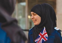 سرعت بالای رشد جمعیت زنان با حجاب در انگلیس