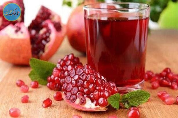 خاصیت آب انار در رشد مغز جنین آب انار