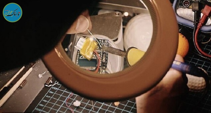 توپ گلف خودران ساخت نیسان + فیلم