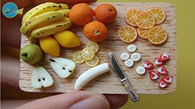 ساخت یک میوه فروشی در ابعاد مینیاتوری + فیلم