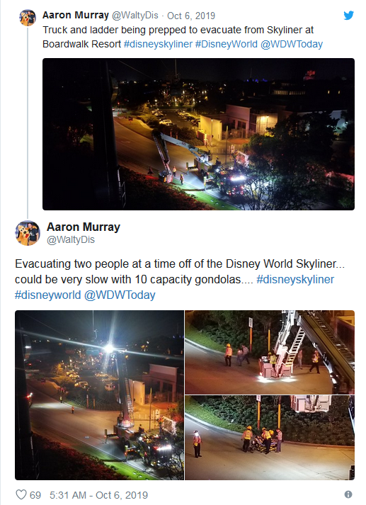 وقتی گردشگران بدشانس بین زمین و آسمان گیر می‌افتند+فیلم