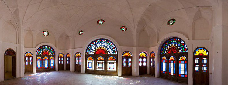 معماری خانه طباطبایی ها در کاشان