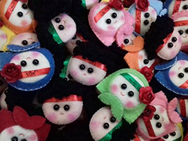 عروسک‌هایی با تم وحدت هدیه به راهیان کوچک کربلا