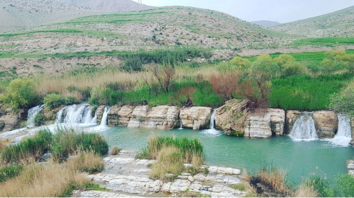 آبشار  هفت قلوی ایلام 